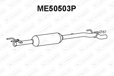 Catalizador SCR Mercedes-Benz SPRINTER 3-t Bus · Mercedes-Benz SPRINTER 3-t Van · Mercedes-Benz SPRINTER 3-t Platform/Chassis