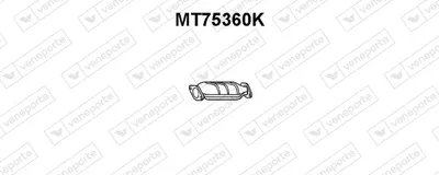 Catalizador Mitsubishi COLT III