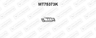 Catalizador Mitsubishi PAJERO II