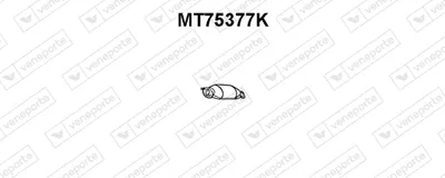 Catalizador Mitsubishi GALANT VI Saloon
