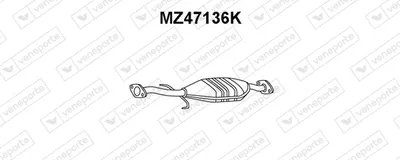 Catalizador Mazda MX-3 · Mazda 323 C IV · Mazda 323 S IV