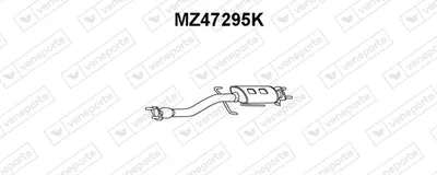 Catalizador Mazda 323 C V · Mazda 323 F V