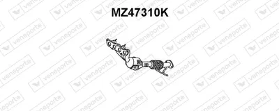 Catalizador codo admisión Mazda 3