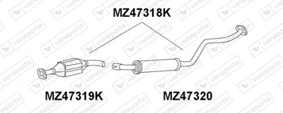 Catalizador VENEPORTE MZ47318K