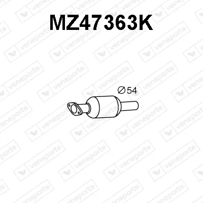 Catalizador Mazda 5