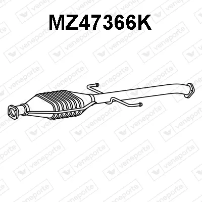 Catalizador Mazda 323 S VI Saloon · Mazda 323 F VI Hatchback