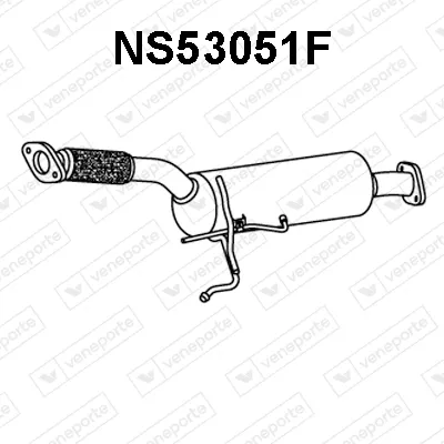 Filtro de partículas Nissan QASHQAI I