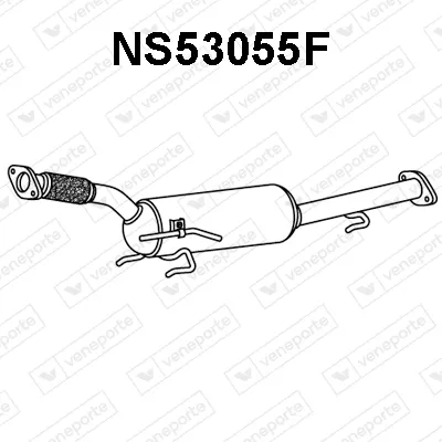 Filtro de partículas Nissan JUKE