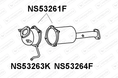 Filtro de partículas Nissan QASHQAI I