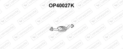 Catalizador Opel CORSA A TR · Opel CORSA A Hatchback · Vauxhall NOVA Hatchback
