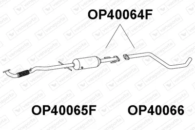 Filtro de partículas Opel CORSA D · Vauxhall CORSA Mk III
