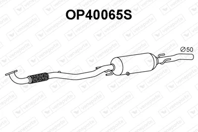 Filtro de partículas Opel CORSA D · Vauxhall CORSA Mk III