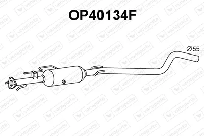Filtro de partículas Opel ASTRA H · Opel ASTRA H GTC · Vauxhall ASTRA Mk V