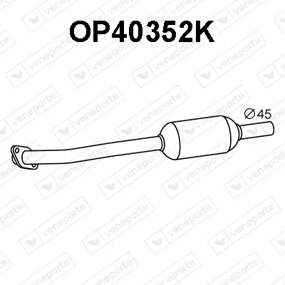 Catalizador Opel CORSA B · Opel TIGRA · Opel CORSA B Estate