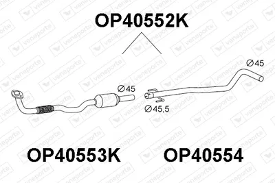 Catalizador Opel CORSA C