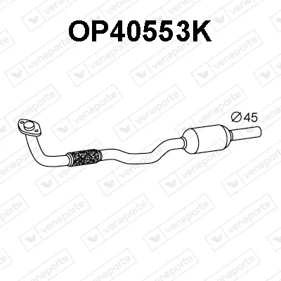 Catalizador Opel CORSA C · Opel COMBO Box Body/MPV