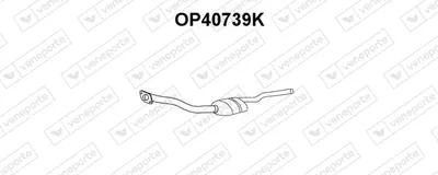 Catalizador Opel CALIBRA A