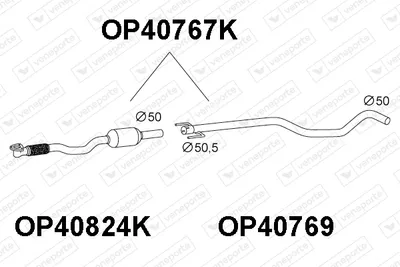 Catalizador Opel CORSA C