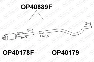 Filtro de partículas Opel COMBO Box Body/MPV · Opel COMBO Tour · Vauxhall COMBO Mk II Box Body/MPV