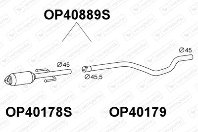 Filtro de partículas Opel COMBO Box Body/MPV · Opel COMBO Tour · Vauxhall COMBO Mk II Box Body/MPV