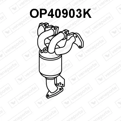Catalizador Opel CORSA D · Opel ASTRA J · Opel MERIVA B MPV