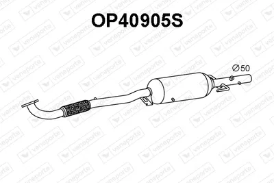 Filtro de partículas Opel MERIVA A MPV