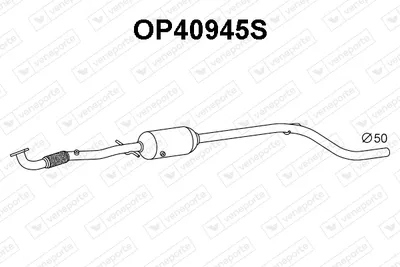 Filtro de partículas Opel MERIVA B MPV · Opel MERIVA B VAN · Vauxhall MERIVA Mk II