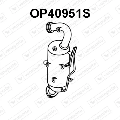 Filtro de partículas Opel ANTARA A · Vauxhall ANTARA A · Chevrolet CAPTIVA