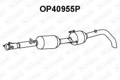 Catalizador SCR Nissan NV400 Bus · Opel MOVANO B Bus