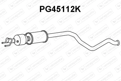Catalizador Peugeot 307 SW · Peugeot 307 Break