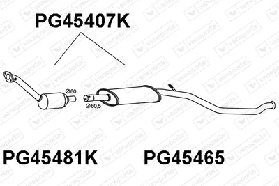Catalizador Peugeot 206 Hatchback