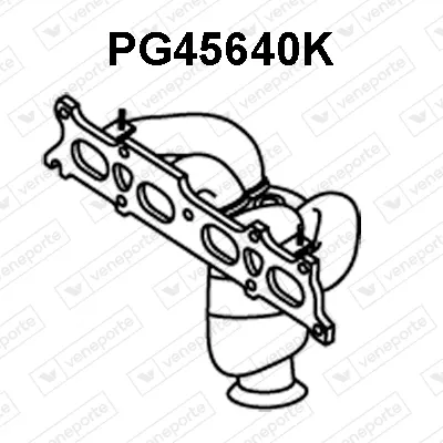 Catalizador codo admisión VENEPORTE PG45640K