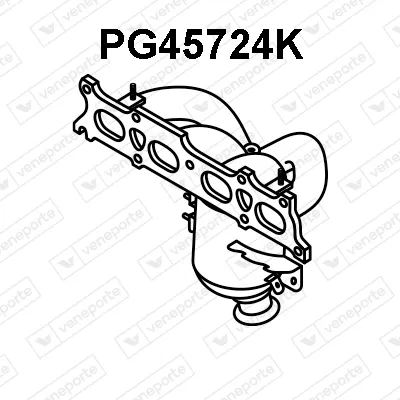 Catalizador codo admisión Citroën C4 I · Citroën C5 II · Citroën C5 II Break