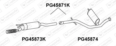 Catalizador Peugeot 407 · Peugeot 407 SW