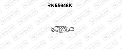 Catalizador Renault RAPID Box Body/MPV