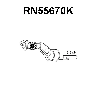 Catalizador VENEPORTE RN55670K
