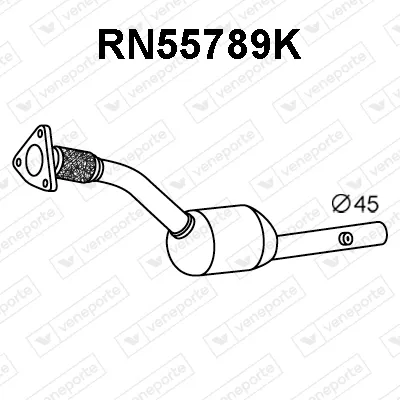 Catalizador Renault MODUS / GRAND MODUS · Renault CLIO III