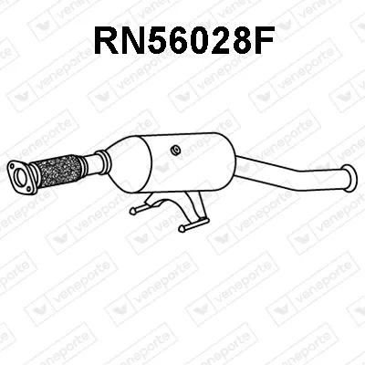 Filtro de partículas Nissan NV400 Van · Nissan NV400 Platform/Chassis · Opel MOVANO B Van