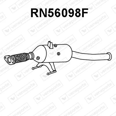 Filtro de partículas Nissan NV400 Van · Nissan NV400 Bus · Opel MOVANO B Van