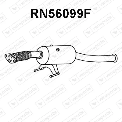 Filtro de partículas Nissan NV400 Van · Nissan NV400 Platform/Chassis · Opel MOVANO B Van
