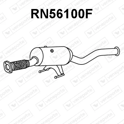 Filtro de partículas Nissan NV400 Van · Nissan NV400 Platform/Chassis · Opel MOVANO B Van