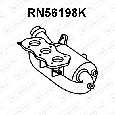 Catalizador Renault TWINGO III · Smart FORTWO Coupe · Smart FORFOUR Hatchback
