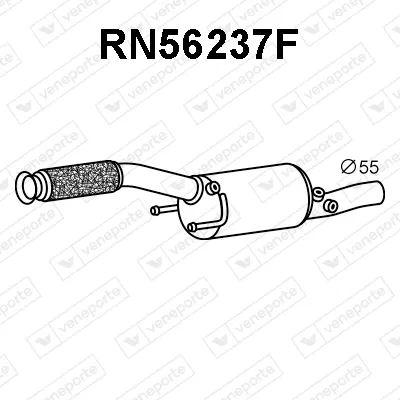 Filtro de partículas Renault MEGANE IV Hatchback · Renault MEGANE IV Grandtour · Renault MEGANE IV Saloon