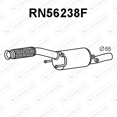 Filtro de partículas Renault MEGANE IV Hatchback · Renault MEGANE IV Grandtour