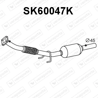 Catalizador Skoda FABIA I · Skoda FABIA I Combi · Skoda FABIA I Saloon