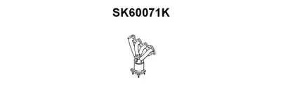 Catalizador codo admisión VENEPORTE SK60071K