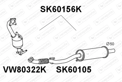 Catalizador Audi A1 · Audi A1 Sportback · Seat TOLEDO IV