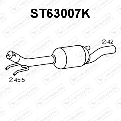 Catalizador Seat CORDOBA · Seat IBIZA II · Seat INCA