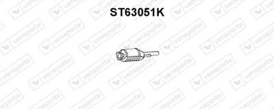 Catalizador Seat TOLEDO I · Vw PASSAT B3/B4 · Vw PASSAT B3/B4 Variant