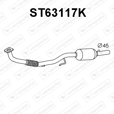 Catalizador Seat IBIZA III · Seat CORDOBA · Skoda FABIA I